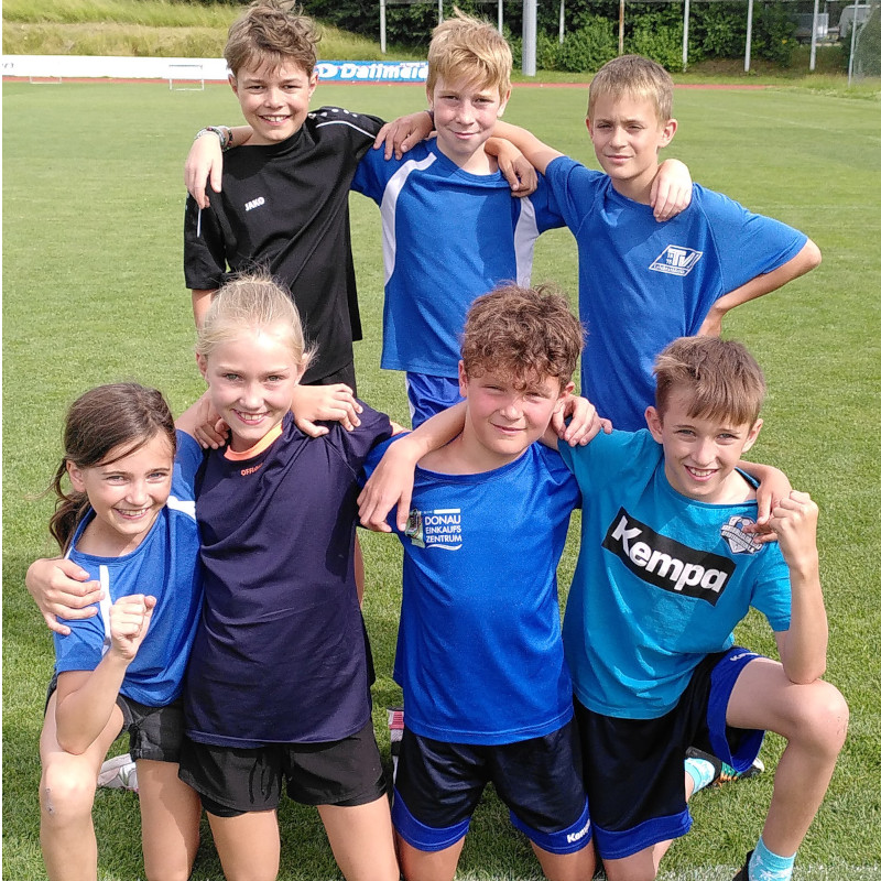 Die Teilnehmer:innen vo Team Chamions