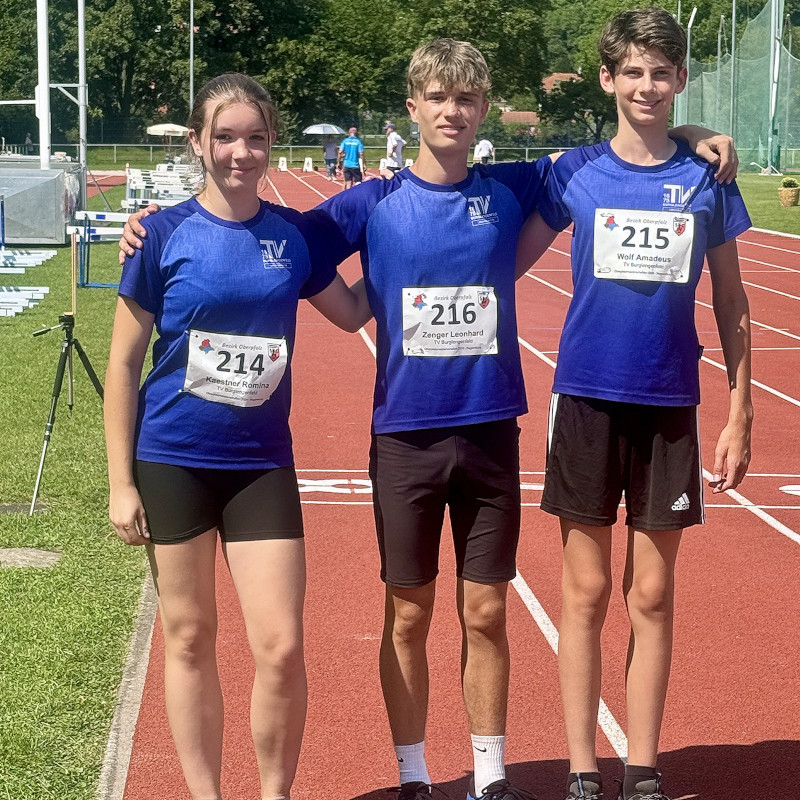 Romina Kaestner, Leonhard Zenger und Amadeus Wolf