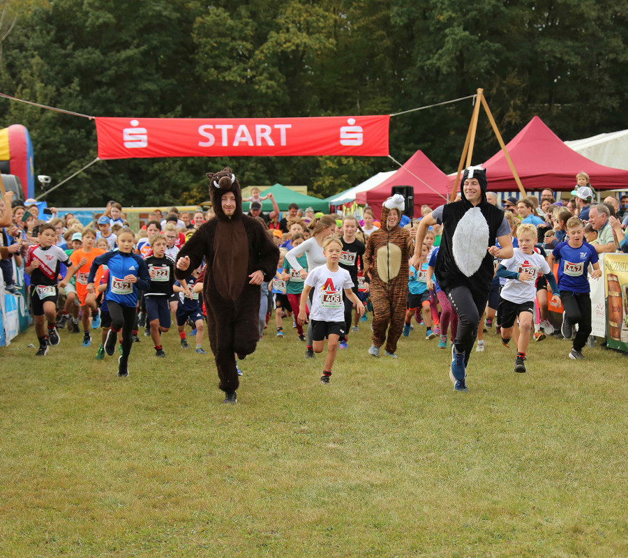 Kinderstart mit Wildschwein und Co