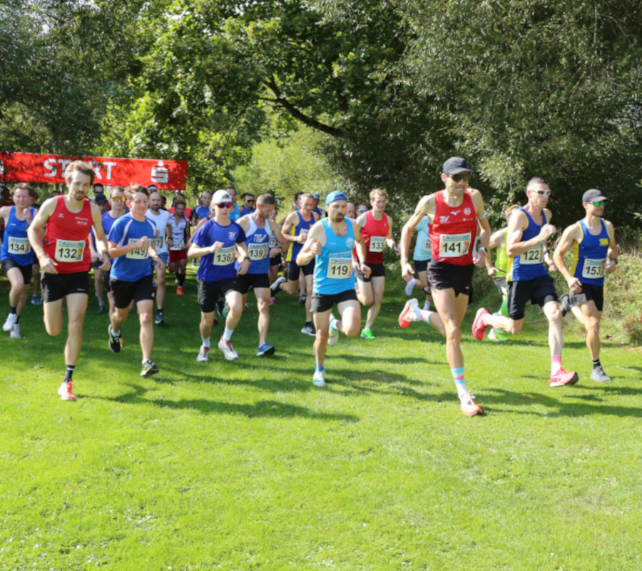 Start des Berglaufes