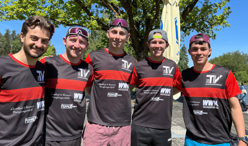 Auf Anhieb Rang 2 in der Triathlonlandesliga  Nord.