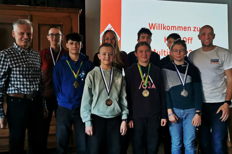 Die geehrten im Vereinsheim