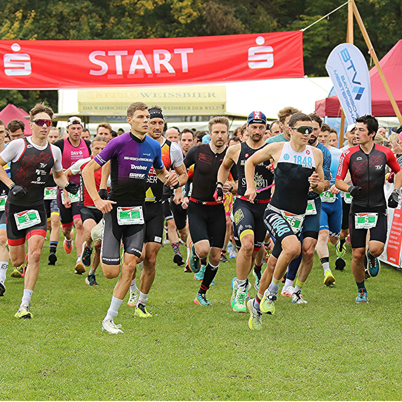 Start des Crossduathlon