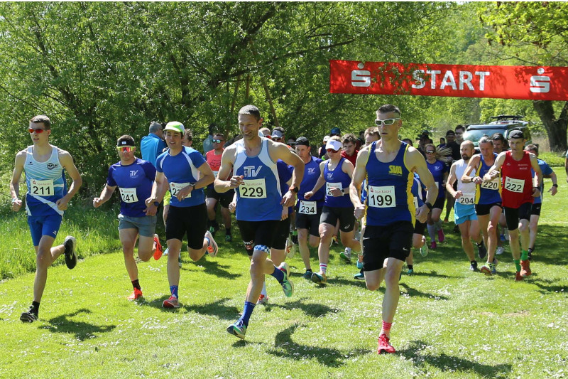Start des Berglaufes