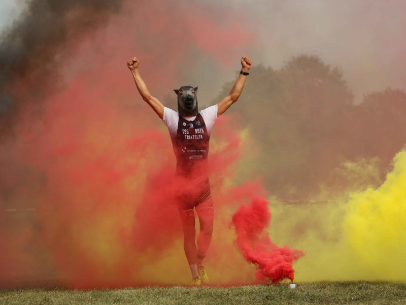 Zieleinlauf von Neff