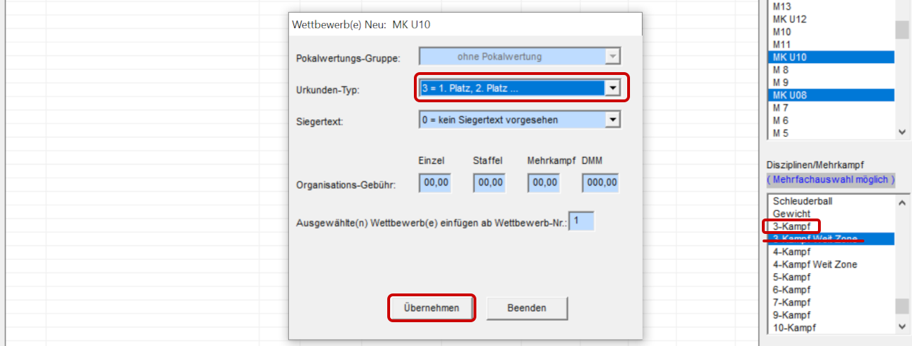 Wettbewerbsdaten